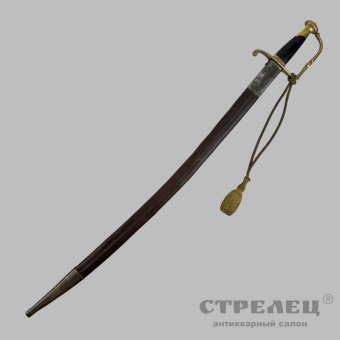 фото — сабля офицерская, пехотная. сардиния, 19 век